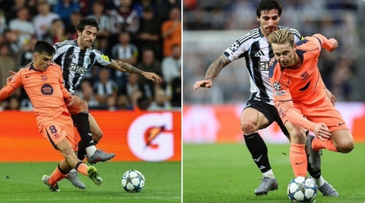 Pedri và De Jong (185 triệu euro) khiến hàng tiền vệ đối thủ 'tắt điện'! Dữ liệu 'khủng' làm chủ mọi đường bóng.