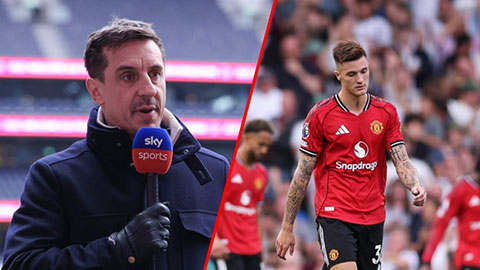 Vì sao Gary Neville 'dìm' Benjamin Sesko thậm tệ?