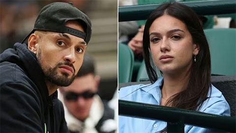 'Ngựa chứng' tennis Kyrgios chê người yêu, giờ tiếc hùi hụi trước đại mỹ nhân