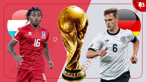 02h45 ngày 15/11: Luxembourg vs Đức